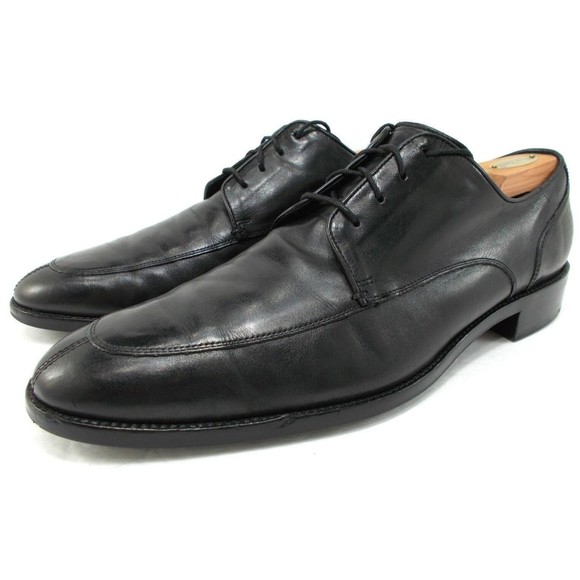 Cole Haan C11627 Mens Black Leather Split-Toe Oxfords Formal Shoes Sz 12M A0711 main image 5